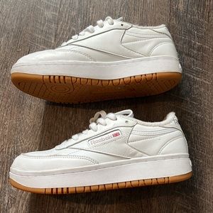 Reebok Club C Double White Sneakers